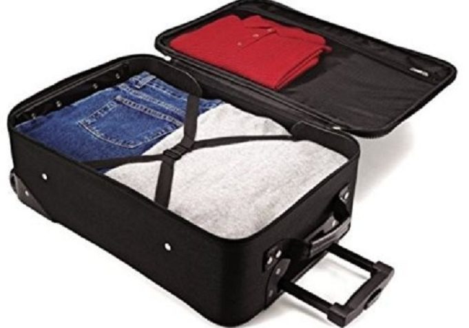 American Tourister Luggage Fieldbrook II 4 Piece Set Open